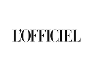 L'Officiel logo. A Spanish fashion magazine.